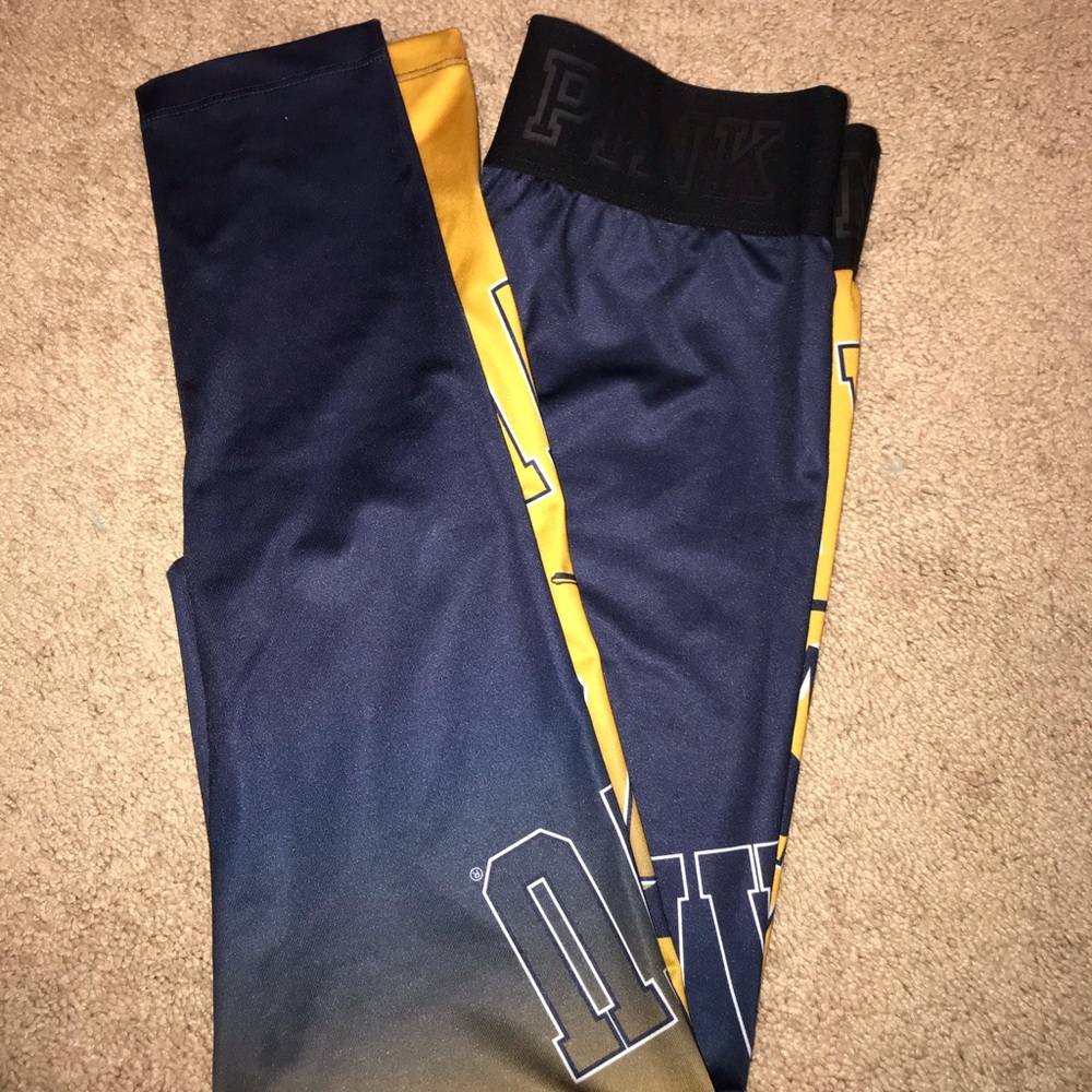 PINK Brand WVU Leggings